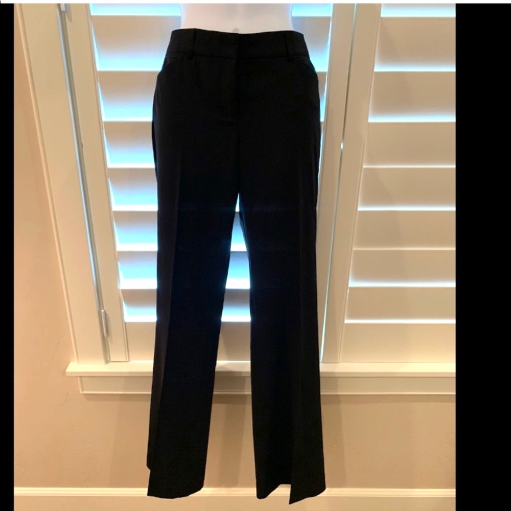 EXPRESS Editor Slacks, Black, Size 4L